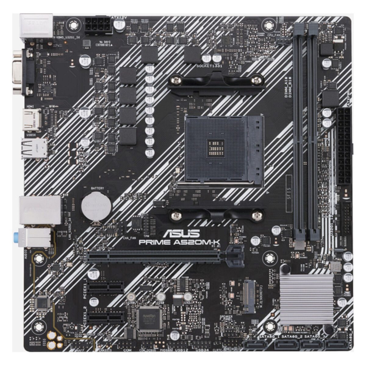 Mātesplate Asus PRIME A520M-K AMD A520